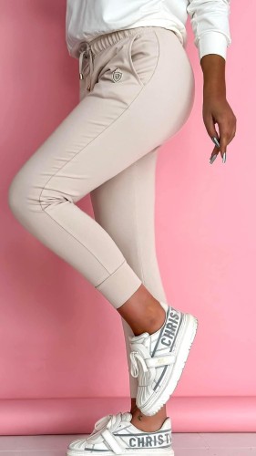 BEŻOWE SPODNIE DRESOWE LUISE.jpg