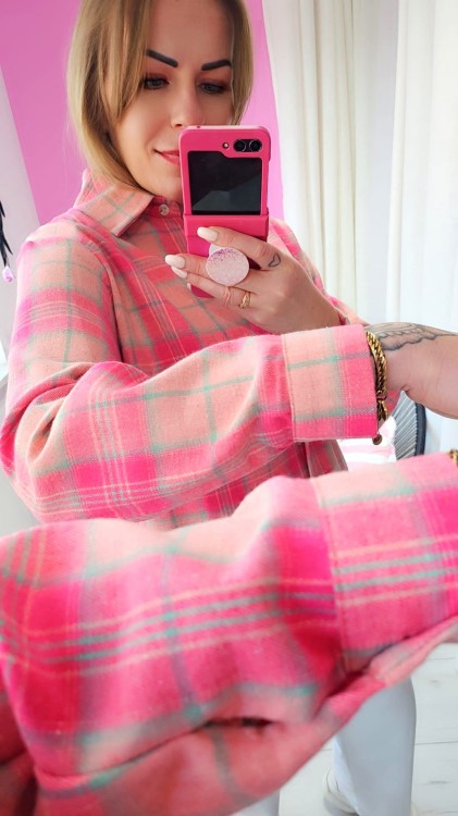 koszula beżowo różowa krata.jpg