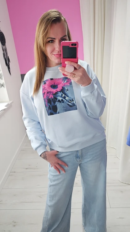 bluza bocca żyrafa z kwiatem.jpg