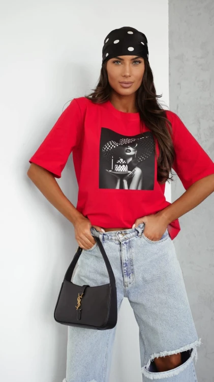CZERWONY T-SHIRT BOCCA.jpg