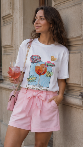 spodenki różowe tshirt aperol.png