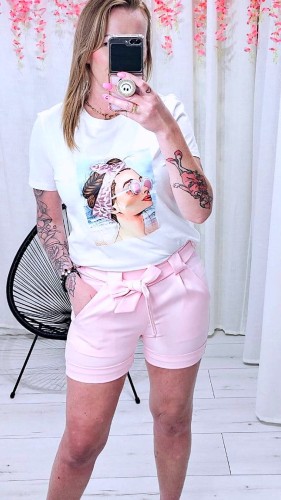 spodenki z paskiem jasny róż.jpg