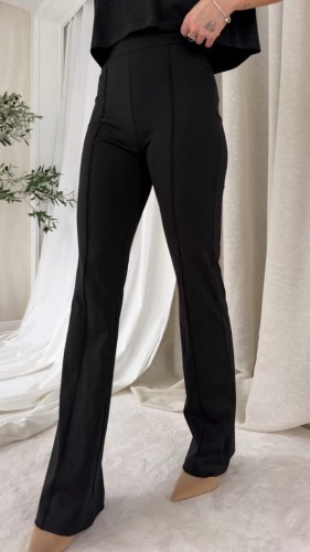 czarne spodnie dzwony by me.jpg